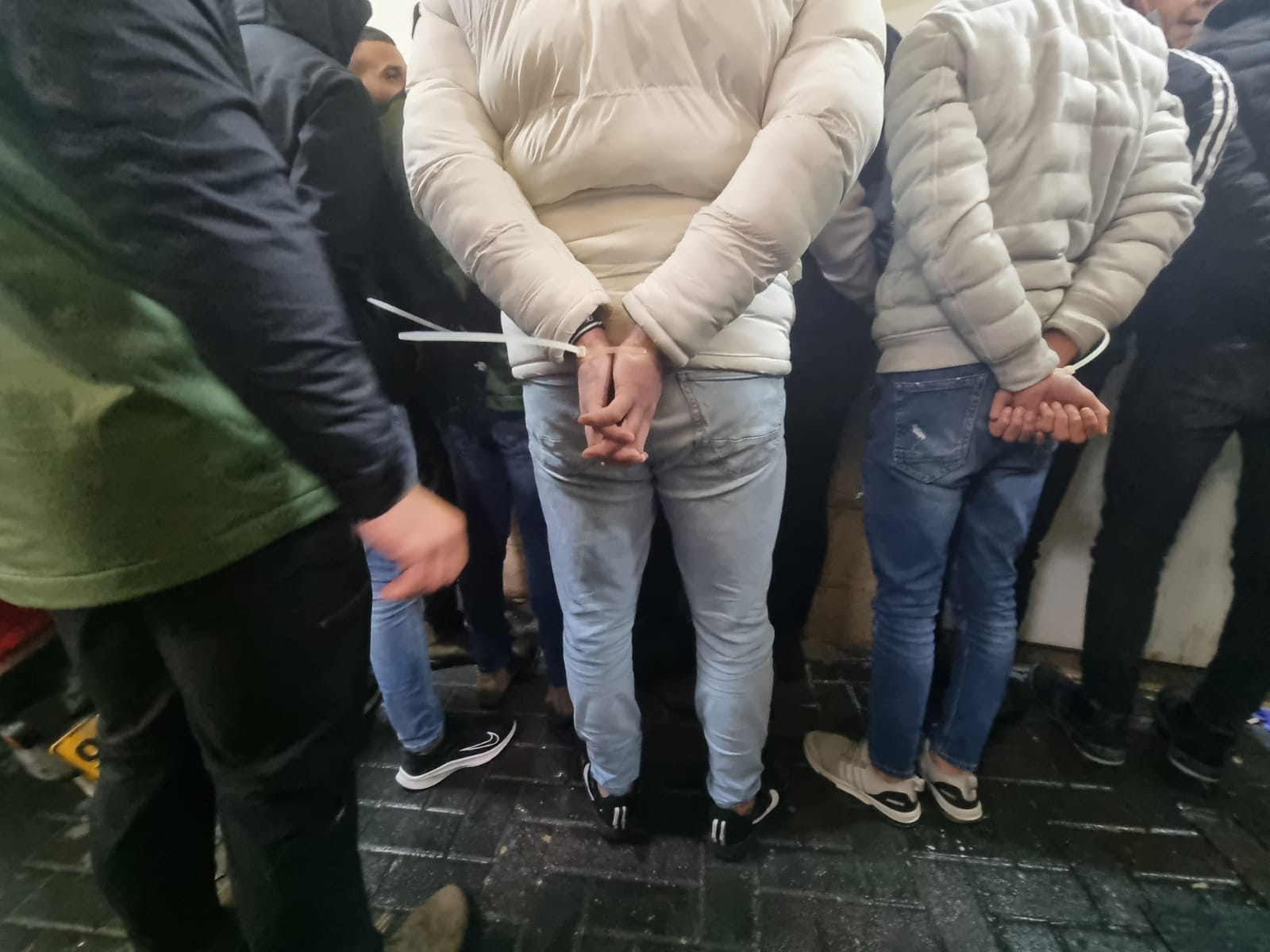 תיעוד ממעצר במזרח העיר