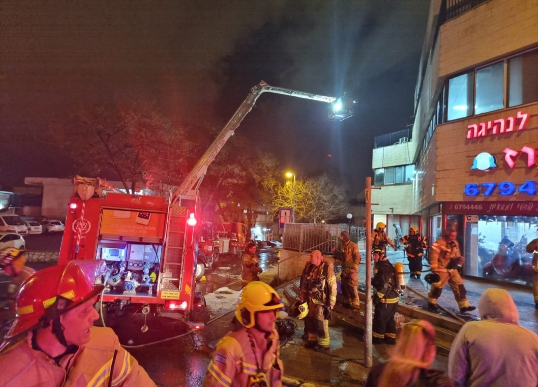 שריפה בבניין לה בל