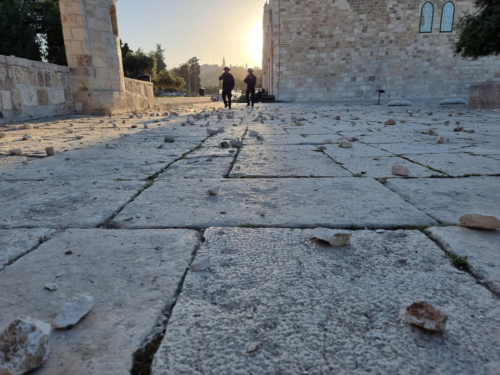 הפרות סדר אלימות בהר הבית