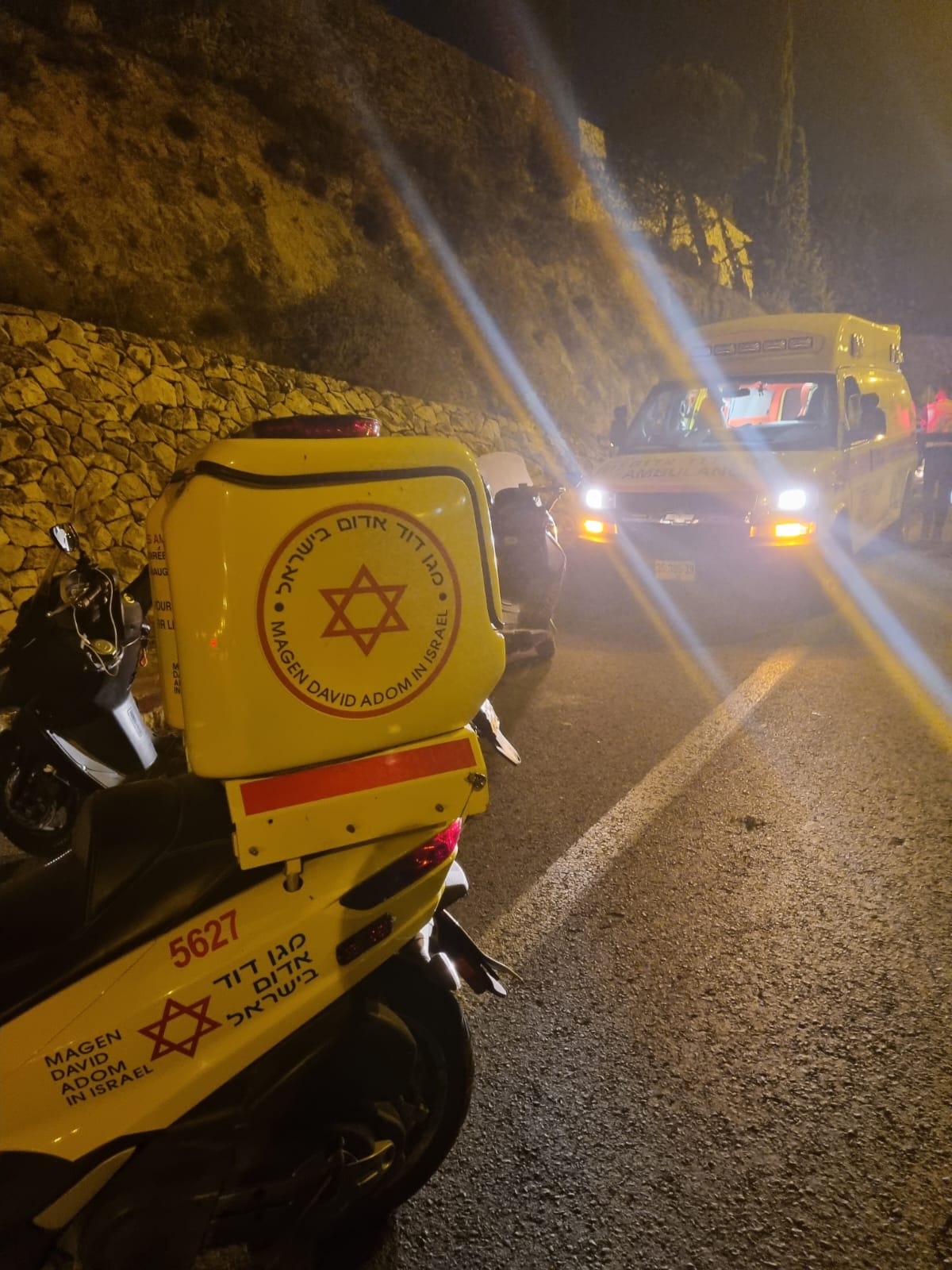 תאונה קשה בדרך חברון