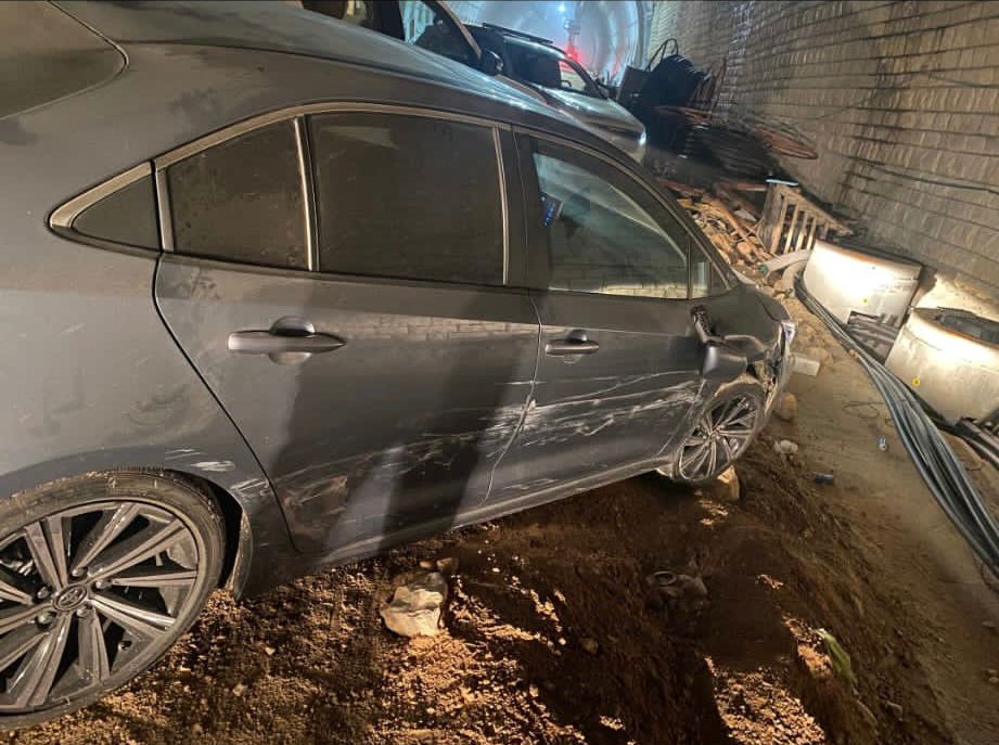 בלי רישיון: שב"חים נעצרו בכביש המנהרות