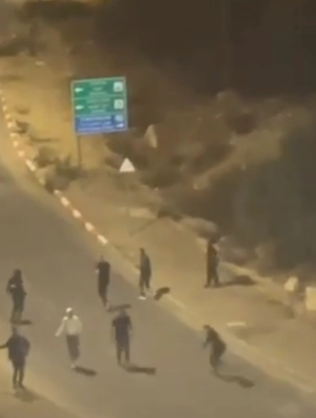 צפו: מחבלים מתפרעים בהר חומה