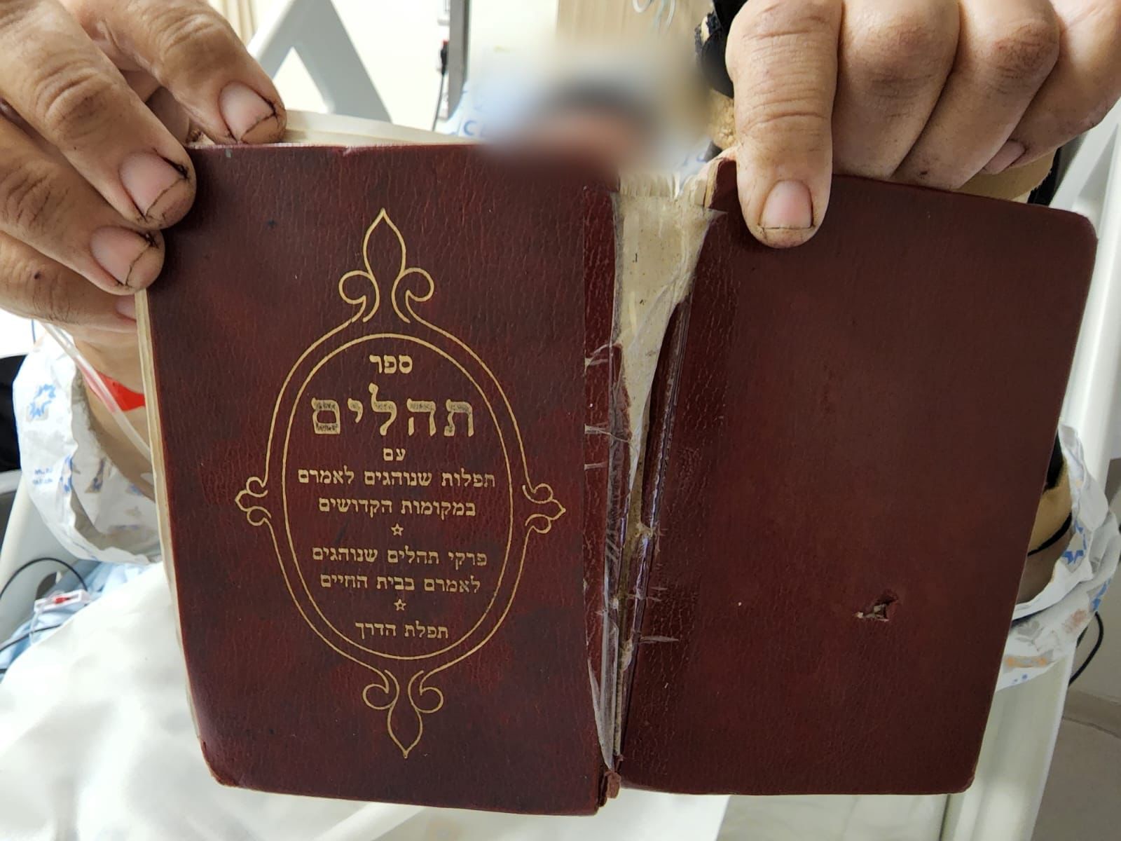 הרסיס שחדר לספר ונעצר במילים: "נפשנו כציפור נמלטה"