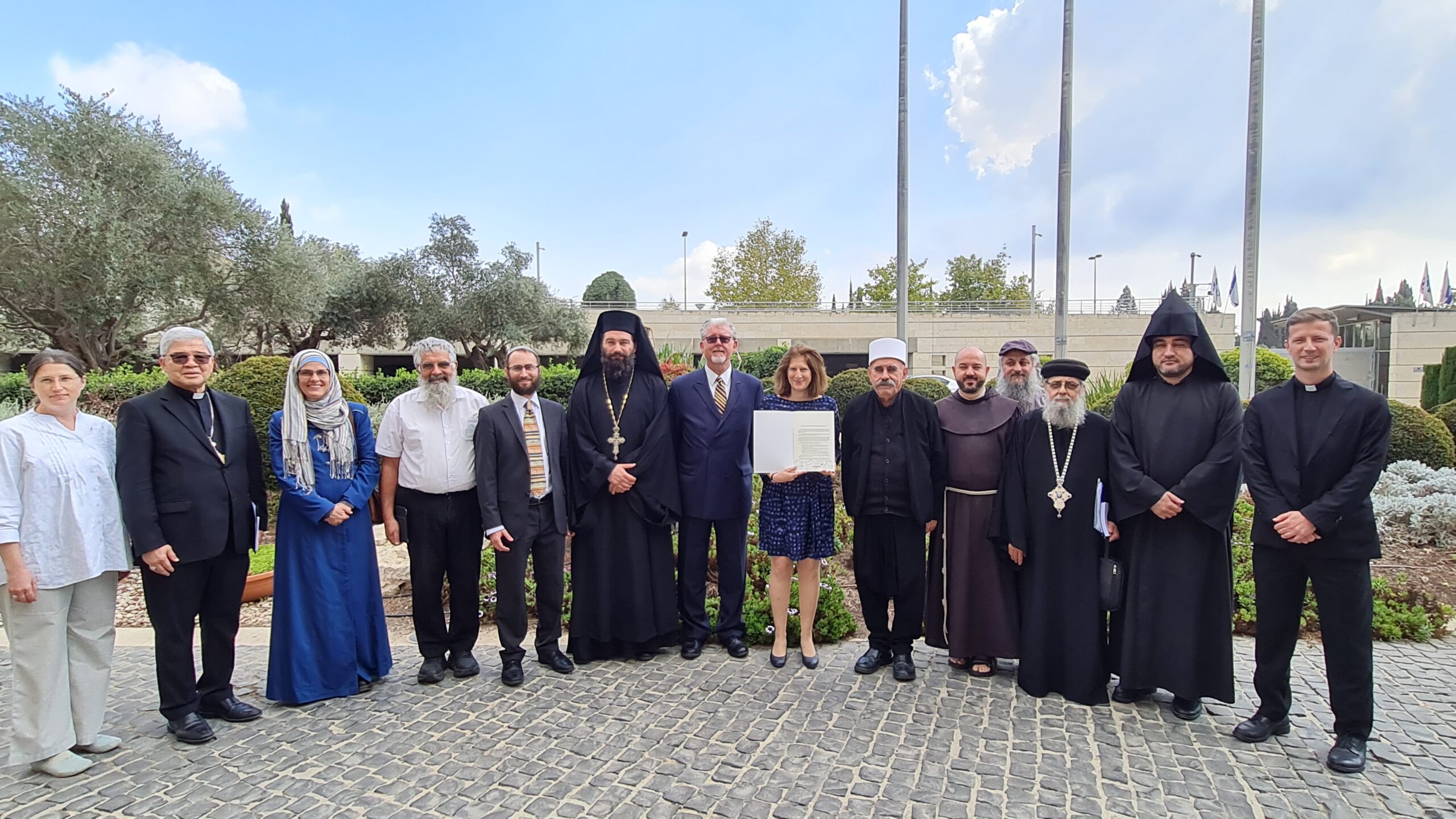 מנהיגי דתות בישראל חתמו על  "הצהרת ירושלים בנושא אקלים"