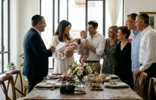 לתעד את הרגע המושלם: המדריך המלא להפקת אירוע ברית אינטימי ומרגש במרכז הארץ
