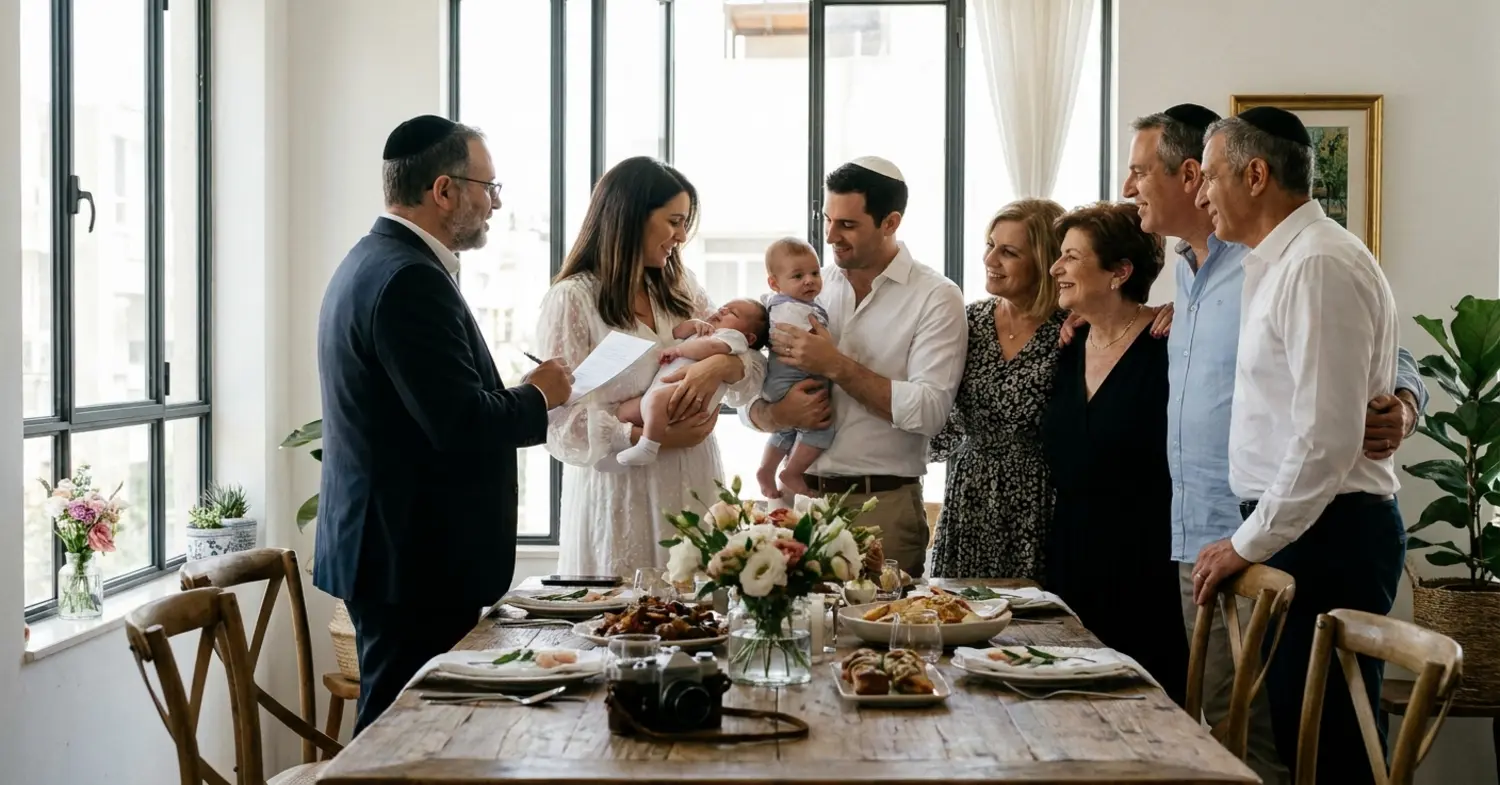 לתעד את הרגע המושלם: המדריך המלא להפקת אירוע ברית אינטימי ומרגש במרכז הארץ