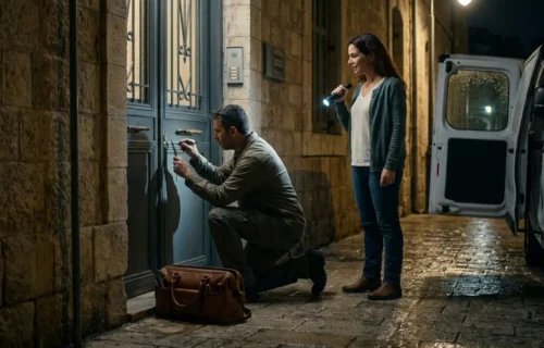 תקועים מחוץ לדלת באישון לילה? כך תזהו פורץ מנעולים ברחובות שהוא באמת אמין ומקצועי