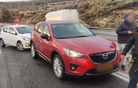 אמש במרכז העיר: גנב רכב ונעצר